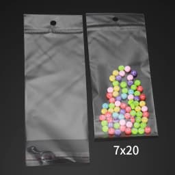 100pcs Multiple Size Clear Self-adhesive Cello Cellophane Bag Self Sealing Plastic Bags for Candy Packing Resealable Bag Jewelry