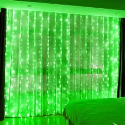 Holiday Party Decoration LED 8 Mode Christmas Light USB Curtain String Light Wedding Fairy Light Valentine's Day Girlfriend Gift