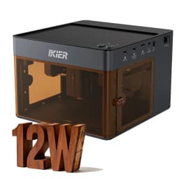 IKier Flex Portable Laser Engraver 3.5/7/12W Mini CNC Machine For Metal Wood Acrylic - DIY Gift Business Home Office Use