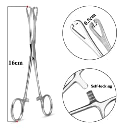 Surgical Steel Pliers Body Piercing Tool Forceps Needle Pipe Clamp Tweezers Open Close CBR Ring Plier Ear Belly Nose Pierc Tools