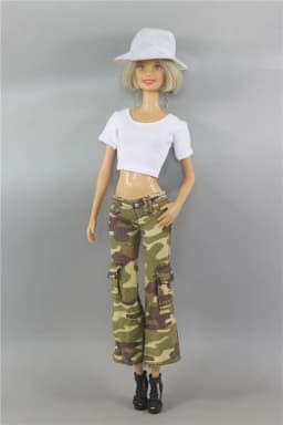 1 Set Doll Clothes 1:6 Scale Dress Outfit for 11.5 Inch 30cm Doll Many Style for Choice Gifts for Girls Doll Accessories #9