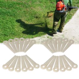 Plastic Cutter Blades Lawn Mower Head Blade Replacement 4111‑007‑1001 for Mower Blade Replacement