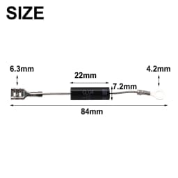 Electrical Equipment Diode CL04-12 Diode High-voltage Microwave Oven Strong Compatibility Nice Portable Household Appliances