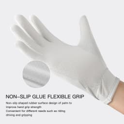 Sunscreen gloves Thin Ice Silk Women's for Women and Men Driving Electric Motorcycles Fishing UV Protection, Anti Slip,ventilate