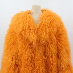 PINK JAVA QC23050-2 new arrival real mongolia sheep fur jackets women winter fur coat wholesale hot sale