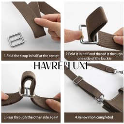 Adjustable Buckle For Evelyne Mini16 23 29 Shoulder Strap Shortener Buckle Easy To Install Bag Modification Bag Accessories