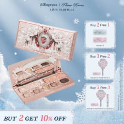 Flower Knows Strawberry Cupid Collection Make-up Palette 14g pink Blush/Highlighter