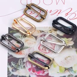 5pcs Metal Roller Buckle Ring for Belt Bags DIY Accessories Pin Buckle Multi-Purpose Webbing Slider for Strap Rectangle Buckle