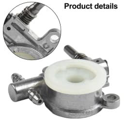 Chainsaw Oil Pump With Worm Drive Gear Kit/set For 2500 3800 Chainsaw Replace Spare Parts 25CC/38CC Garden Tool