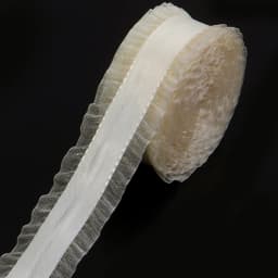 5Yards/Roll Pleated Stretch Lace Trims Ribbons Ruffled Elastic Band Baby Hairband Belt Shoes Decorative Tapes DIY Craft Supplies