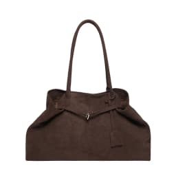 Women Suede Tote Bag Solid Color Shoulder Bag Large Capacity Handbags Trendy Satchel Bags Work Travel Shopping Commuter Tote Sac