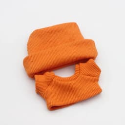 for 15/17cm Ropa Labubu Doll Clothes Match Knitted Hat Sweater Set T-shirt Dopamine Color Matching Fashion Design