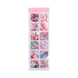 1 Sheet Adorable PVC Waterproof Laser Sticker for DIY Scrapbook Journal Diary Notebook phone Decoration