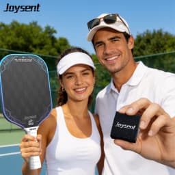 Joysent Pickleball Paddle Eraser Carbon Fiber Pickle Ball Racket Cleaner Rubber Eraser To Remove Ball Residue Dirt And Scratches
