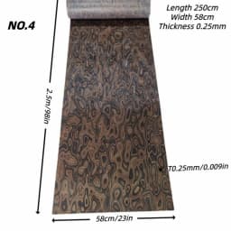 DIY High-EndTech Wood Veneer :for Wooden Refurbished Furniture Door Coffee Table Speaker Wall Panels Interior Home Decor