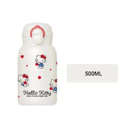 X&W Hello Kitty Theme Insulated Cup 316 Stainless Steel Girl Cute Straw Cups Portable Outdoor Travel Vaccum Flask Perfect Gift