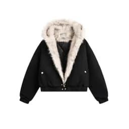 Outdoor Style Jacket Thickens Comfortable Parkas Winter Men's Cotton Jacket with Fur Collar Embroidery and Tie-dye Design Parkas