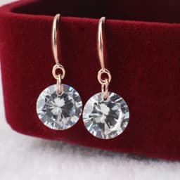 Trend Simulation Pearl Long Earrings Female Moon Star Flower Rhinestone Wedding Pendant Fashion Korean Jewelry Wholesale