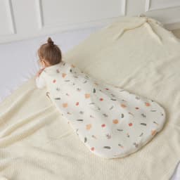 Sleeping Bag For Baby 0-24 Months Spring Autumn Sleeveless Wearable Anti-Kick Blanket Cartoon Printed Baby Sleepsacks 2.5Tog