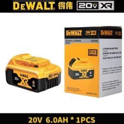 Original DeWalt 20V battery 6Ah/5Ah. replaceable DCB606 DCB609 DCB184 DCB200 DCF845 DCF850 DCF911 DCD800 DCD805 Tools Battery.