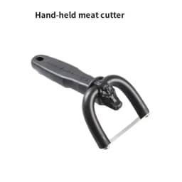Handheld Beef & Pork Slicer Tool Meat Fat Trimmer Remover Efficient Fat Removal Beef Slicing Gadget Ideal for Kitchen Cooking