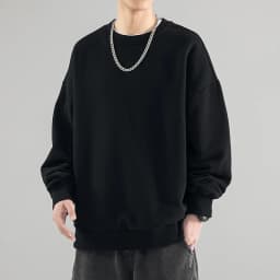 Plus Size Pullovers Men's Sweatshirts 110-185kg Oversized Round Neck Long Sleeve Tees Loose Tops Big Size Male Clothing 1XL-7XL