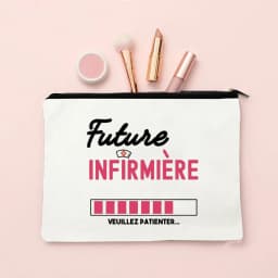 I Am A Top Nurse Print Makeup Bag Travel Neceser Toiletry Organizer Pouch Female Canvas Zipper Cosmetic Bags Best Gift for Nurse