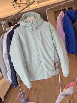 Warm Cotton Jacket "Bird" Lightweight Outdoor P Cotton Hooded Sports Coat Windproof down Alternative Fashionable Urban Style
