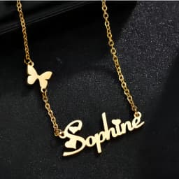 Personalized Customization of Name Pendant Necklace with Different Fonts and Styles for Perfect Party and Holiday Gifts Family