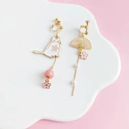 32 Style Colorful Enamel Cartoon Cute Rabbit Fox Ear Clips Funny Cat Bear Long Clip on Earrings Without Piercing for Women Girls