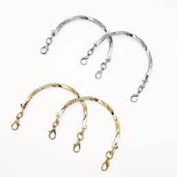 1PC Metal Gold Silver Bag Handle Replacement DIY Crafts Handbag Shoulder Bags Part Handle Women Handbags Parts Bag Accessories