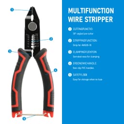 Automatic Stripping Cutter Wire Stripper Pliers Cable Wire Crimping Electrician Repair Tools Wire Stripper Tool Hand Tools