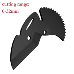 1pc 32mm-75mm Pipe Tube Cutter PVC Pipe Cutting Machine For PVC/PU/PP/PE Hose Cutter Plumbing Tool Heavy Duty