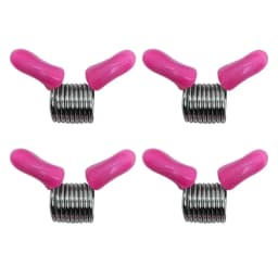 Essential Jewelry Making Tool Stringing Bead Stoppers Spring End Fasteners Alloy Material Perfect for Beading Bracelets
