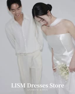 LISM Elegant Korea Wedding Dresses With Scalf Photo Shoot Soft Tulle Floor Length Elegant Bridal Gowns웨딩드레스 Customized Corsets