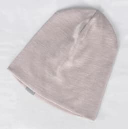 Unisex 100% Merino Wool Cuff 2 Layer Beanie Hat Merino Wool Ridge Beanie Cap Wool Cap Knitted Warm Hiking Skiing Hats