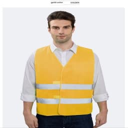 High Quality Vehicle Traffic and Environmental Sanitation Reflective Clothing, Vehicle Inspection, Yellow Safety Vest, Construct