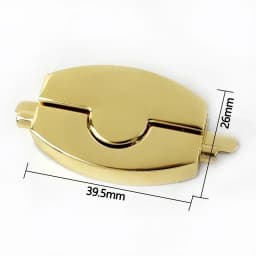 1-3Pcs Deepeel Metal Bag Decor Lock Buckle Women Handbag Closure Latch Purse Turn Twist Locks Snap Clip DIY Hardware Accessories