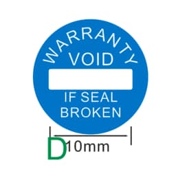 300pcs Gigabyte Asustek Dylan MSI Video Card Spring Screw Fragile Sticker AMD Universal TamperProof Eggshell LabeL Free Shipping
