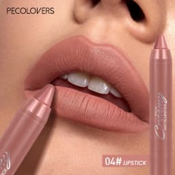 Multiple Colors Matte Lip Liner, Use As Lip Liner and Lipstick, Easy To Accurately Apply, Waterproof Long-lasting Non-stick