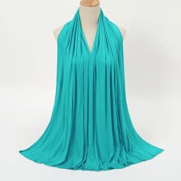 43 Colors Plain Solid Modal Jersey Hijab Women Winter Elasticity Muslim Shawl Scarf Long Wrap Warm Stole Headband 170*60cm