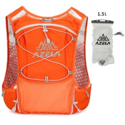 Outdoor Trail Running Backpack Ultralight Running Race Hydration Vest Breathable Jogging Vest for Marathon Cycling Hiking Trail