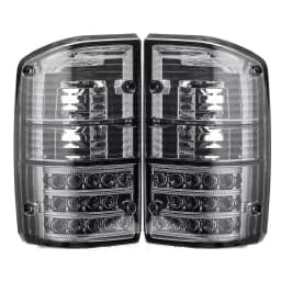 Rear Bumper LED Tail Light For Nissan Patrol GQ Y60 GR 1987-1997 Car Accessories Fog Led Red Smoked Brake Stop Turn Signal Lamp