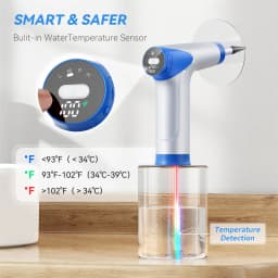 Large Capacity Ear Wax Removal Kit 500ML Ear Cleaning Tool with Clear LED Display USB Rechargeable Electric Ear Irrigation Tool