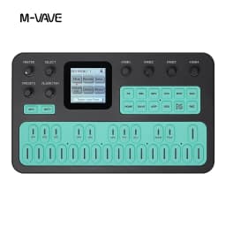 M-VAVE FM-1 Desktop FM Synthesis Keyboard, ANN Tone Clone Tech, 9 Built-in Effects Chain, Mono/Poly Mode, TFT Display