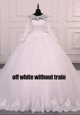 Ashley Gloria Pure White Wedding Dresses Elegant Boat Neck Ball Gown Simple Vestido De Noiva Plus Size Robe De Mariee