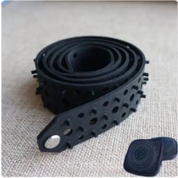 Large Aperture Basketball Referee Belt Silicone Referee Uniform Belt Shirt Belt Free Storage Bag Solid Silicone Nail Anti-drop