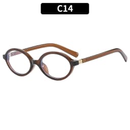 Oval Shape Women's Reading Glasses Frame Luxury Brand Vintage Retro Leopard Eyeglasses Men Anti Blue Light Presbyopia Eyewear
