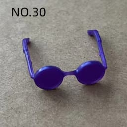 Candy Color 1/6 Doll Glasses Handrings DIY Doll Dressing Accessories Original Doll Decorations Part for Doll Making