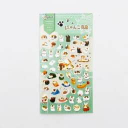 Lovely 1 Sheet PVC Stickers for Diary Scrapbook Notebooks Decoration Stationery Sticker Cartoon Packing Label School Supply